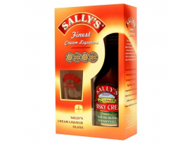 termék - SALLYS WHISKY LIKŐR DD + POHÁR 0,5L